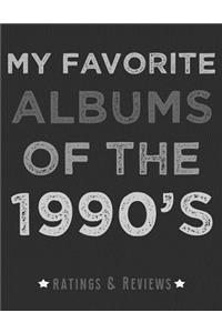My Favorite Albums of the 1990