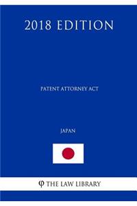 Patent Attorney Act (Japan) (2018 Edition)