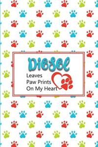 Diesel Leaves Paw Prints on My Heart