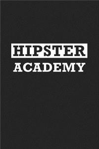 Hipster Academy: A 6x9 Inch Matte Softcover Journal Notebook with 120 Blank Lined Pages