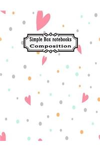 Simple Box Notebook Composition