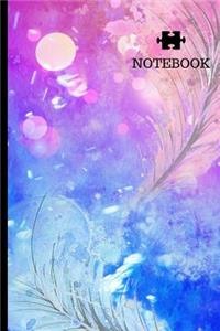 Notebook: Abstract Art Surreal Modern Expressive Writing Journal 6x9 Lined Paper