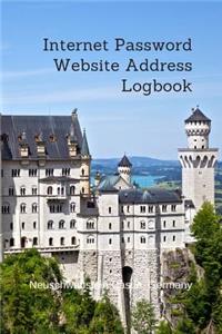 Internet Password Website Address Logbook