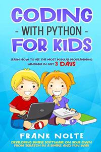 Coding with Python for kids