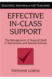 Effective In-Class Support