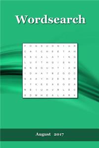 Word Search: August 2017