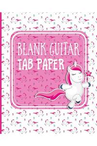 Blank Guitar Tab Paper