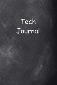 Tech Journal Chalkboard Design