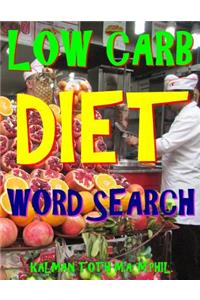 Low Carb Diet Word Search