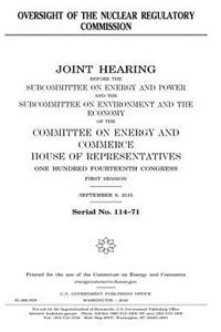 Oversight of the Nuclear Regulatory Commission