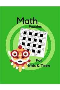 Math Puzzles For Kids & Teen
