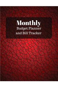 Monthly Budget Planner and Bill Tracker