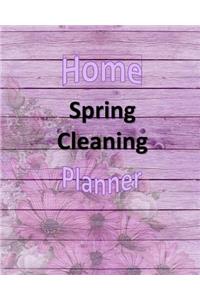 Home Spring Cleaning Planner