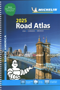 USA  Canada  Mexico - Tourist and Motoring Atlas (A4-Spiral)