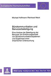 Buerokommunikation und Benutzerbeteiligung