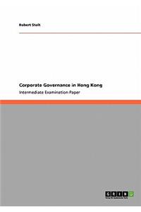 Corporate Governance in Hong Kong