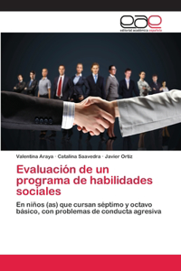 Evaluación de un programa de habilidades sociales