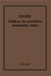 Praktikum Der Quantitativen Anorganischen Analyse