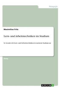 Lern- und Arbeitstechniken im Studium