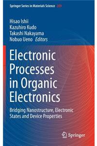 Electronic Processes in Organic Electronics