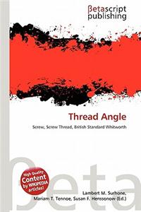 Thread Angle