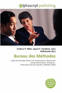 Bureau Des Methodes