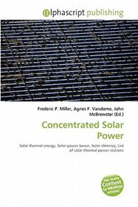 Concentrated Solar Power