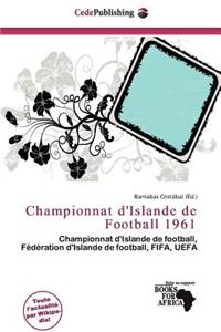Championnat D'Islande de Football 1961
