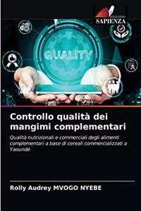 Controllo qualità dei mangimi complementari