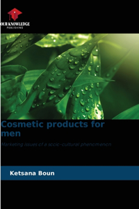 Cosmetic products for men