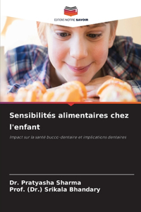 Sensibilités alimentaires chez l'enfant