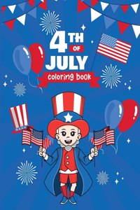 4th of July Coloring Book for Kids