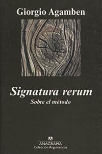 Signatura Rerum (Sobre el metodo)