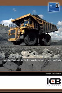 Manual Tarjeta Profesional de la Construccion (TPC). Canteria