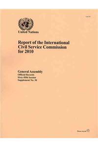 Report of the International Civil Service Commission