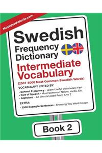 Swedish Frequency Dictionary - Intermediate Vocabulary