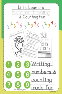 Little Learners Number Tracing and Counting