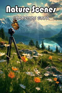 Nature Scenes Coloring Book