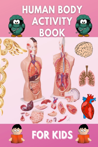 human body activity book for kids