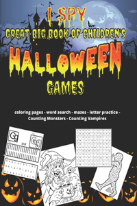 I SPY Great Big Book of Children's HALLOWEEN Games