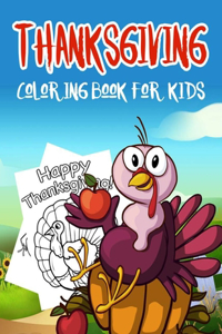 Thanksgiving Coloring Book for Kids