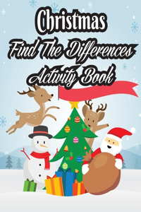 Christmas Find The Differences Activity Book