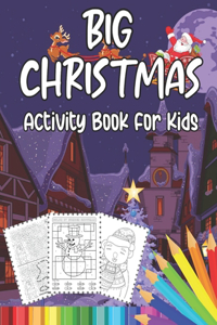 Big Christmas Activity Book For Kids