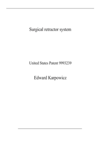 Surgical retractor system