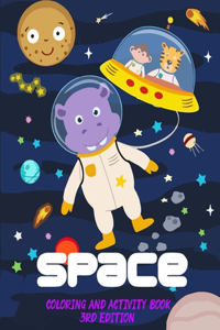 Space Coloring and Activity Book