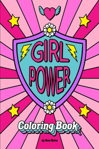 Girl Power Coloring Book