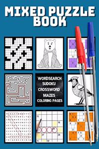 Mixed Puzzle Book