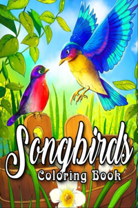 Songbirds Coloring Book