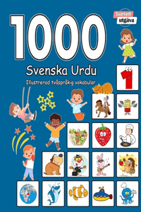 1000 Svenska Urdu Illustrerad tvåspråkig vokabulär (Svartvitt utgåva)