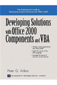 Developing Solutions with Office 2000 Components and VBA